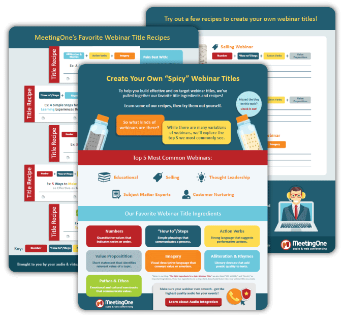 Webinar Title Worksheet Pages